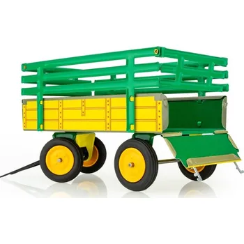 autíčko Model žlutozeleného valníku s nástavbou (571)