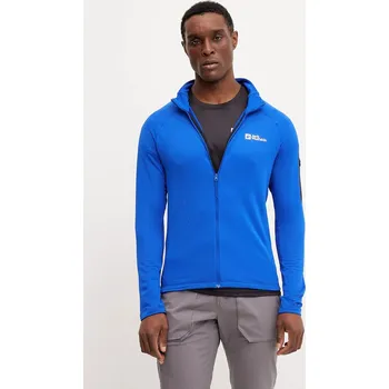 Pánská mikina Sportovní mikina Jack Wolfskin Prelight A63789 fialová 54X, vel. L