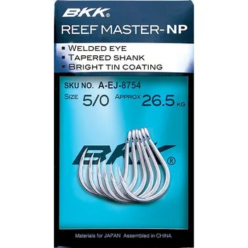 Rybářský háček BKK Háček Reefmaster NP Velikost 9/0 4ks