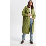 Sinsay - Kabát oversized - olivová - 3162F-81X - 3162F-81X-M