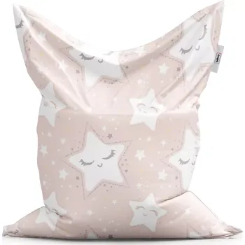 Sedací pytel Sablio Sedací vak Classic Spící hvězdičky - 150x100 cm