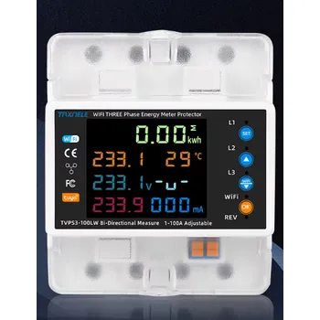 Jistič MXM Chytrý jistič s měřením spotřeby a ochranou- 100A, Tuya