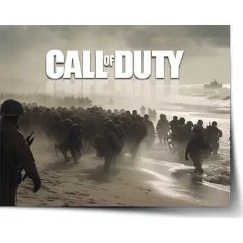Plakát Sablio Plakát Call of Duty Normandie - 60x40 cm