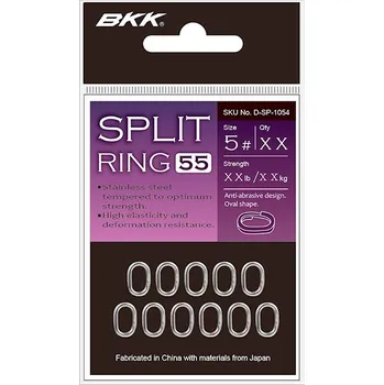 BKK Kroužek Split Ring-55 Velikost 4 40kg 18ks
