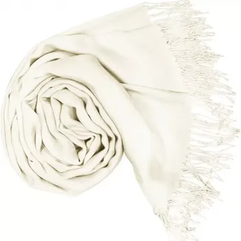 Šála Dámská krémová pashmina P36 / Dámská krémová&nbsp;šála