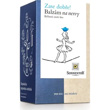 Horký nápoj Sonnentor - Zase dobře! - Balzám na nervy, porcovaný, 27g