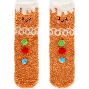 Pánské ponožky Legami Non-Slip Socks - It's A Match! - Gingerbread- Adult 36-41