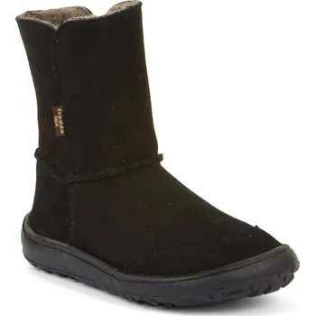 Dívčí tenisky Zimní barefoot bota Froddo Tex Suede G3160250-7 Black 31