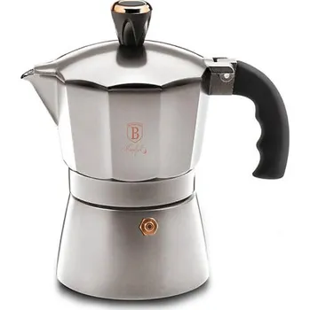 Moka konvice Coffee Maker BERLINGERHAUS Silver - 3 cups