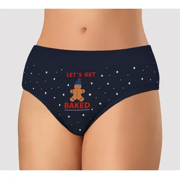 Kalhotky Dámské kalhotky - ANDRIE PS 1081, tmavě modrá Barva: Tmavě modrá, Velikost: 34/36-S