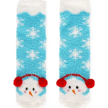 Vánoční dekorace Legami Non-Slip Socks - It's A Match! - Snowman- Adult 36-41