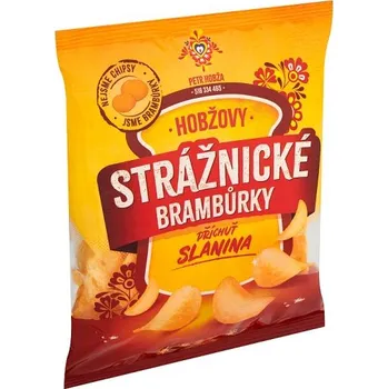 Chips Strážnické Brambůrky Hobžovy příchuť slanina 60g