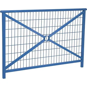 Zábradlí Procity Zábradlí Lisabon s madlem, délka 1500 mm, mřížka, barva modrá RAL5010