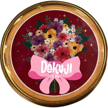 Máslové sušenky v plechové dóze 114 g - děkuji za vše