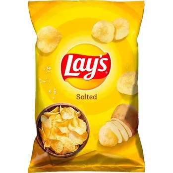 Chips Lay's Smažené bramborové lupínky solené 130g