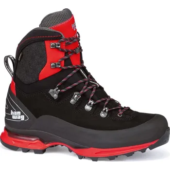Pánská sportovní obuv trekové boty pánské HANWAG Alverstone II GTX Black/Red - 40,5