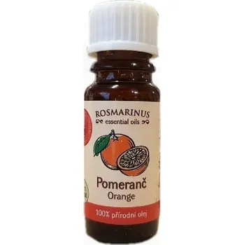 Čajovna Rosmarinus Přírodní aroma olej Pomeranč, 10ml