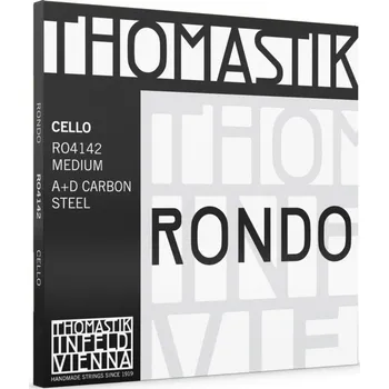 Struna pro kytaru a smyčcový nástroj Thomastik-Infeld Struny pro Cello Rondo*Polo sada A+D medium 4142 92166