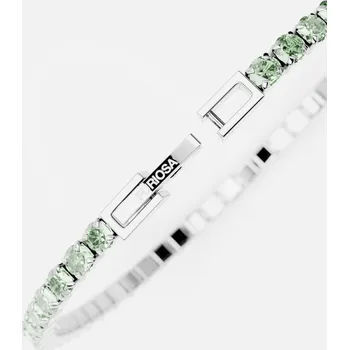 Náramek MATCHA TENNIS BRACELET, stříbrná - 17cm