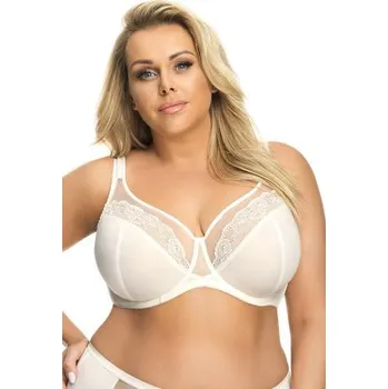 Podprsenka Nevyztužená podprsenka Gorsenia K441 Luisse Ecru 85I