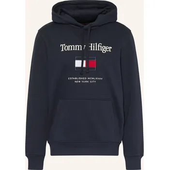 Pánská mikina Tommy Hilfiger Pánská Mikina S Kapucí Tommy, tmavě modrá /...