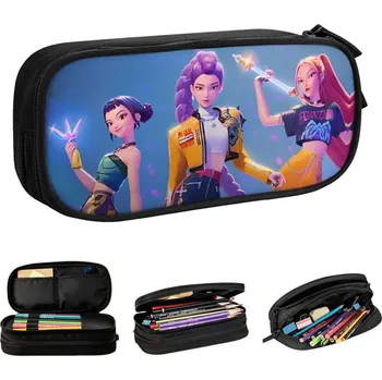 Penál Školní penál na zip K-pop: Lovkyně démonů (Demon Hunters)