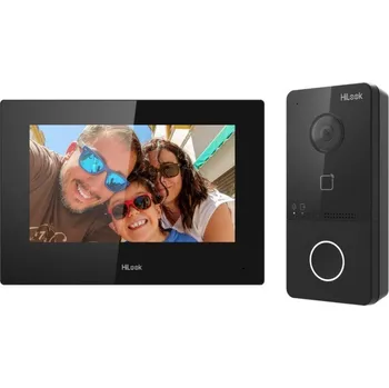 Centrální jednotka pro chytrou domácnost HiLook Powered by HIKVISION/ Chytrý domácí interkom VI-K43P/ Wi-Fi/ 1080p/ 7" 1024x600/ videotelefon/ IP65