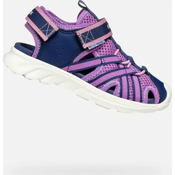 Dívčí tenisky Dívčí sandály Geox J SANDAL AIRADYUM 35 Fialová, Tmavě modrá, Bílá
