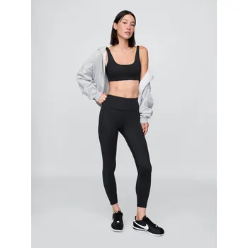 Dámské legíny GAP Dámské Sportovní legíny GapFit High Rise Power 7/8 GAP Černá L (2944986)