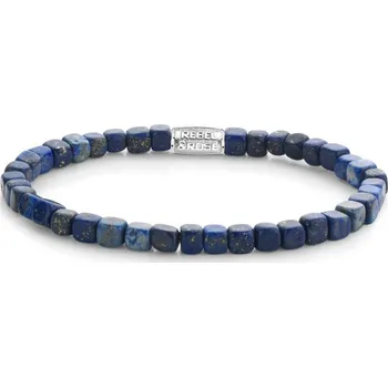 Náramek Rebel & Rose RR-40078-S-M Roll the Dice Lapis Lazuli