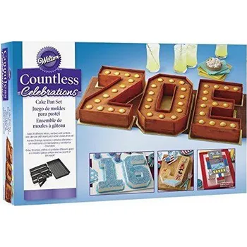 Set forem čísla a písmena 37x23 cm - Wilton