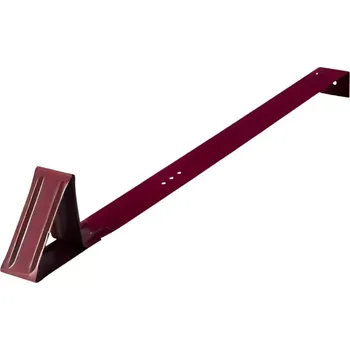 Protisněhový hák pro šablony typu CEMBRIT, ETERNIT, BŘIDLICE, červenohnědá