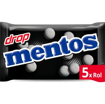 Bonbon Mentos žvýkací bonbony s příchutí lékořice 5 x 37,5 g