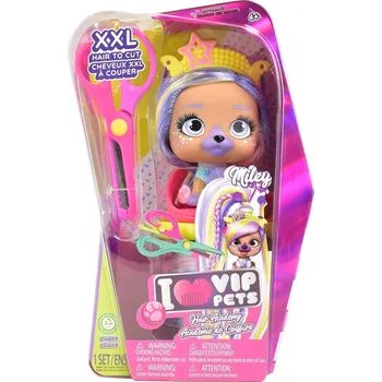 Figurka VIP Pets VIP figurka mazlíčka s vlasovým studiem Miley