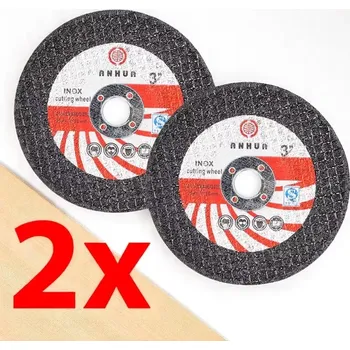 Sada náhradních kotoučů pro AKU úhlovou brusku (2ks)