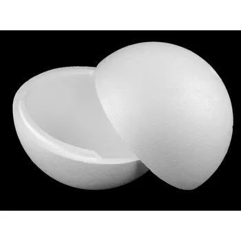 Polystyrénová koule - průměr 20 cm, 2-dílná