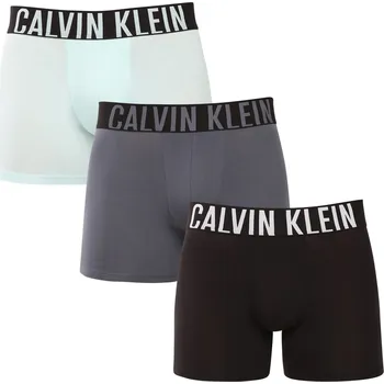 Boxerky 3PACK pánské boxerky Calvin Klein vícebarevné (NB3609A-ZDB) S NB3609A-ZDB Možnost vrácení zboží ZDARMA do 120 dnů!