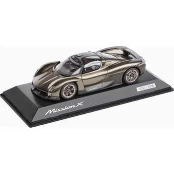 autíčko PORSCHE Mission X Limited Edition Model 1:43 kovově bronzová metalíza (Exkluzivní sběratelský model Porsche.)