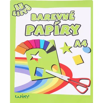 Barevný papír Barevné papíry A4 35 listů