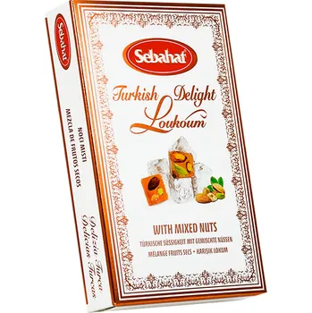 Bonboniéra SEBAHAT - Turkish Delight - Mixed Nuts Lokum 180g
