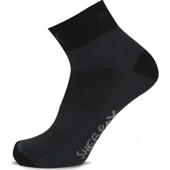 Pánské ponožky Sherpax ponožky BIKERS černá - Velikost 35-38