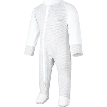 Overal tenký DR Outlast® - pruh bílošedý melír/bílá 68