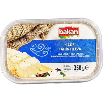 Bonboniéra Bakan Sade Tahin Helva 250g