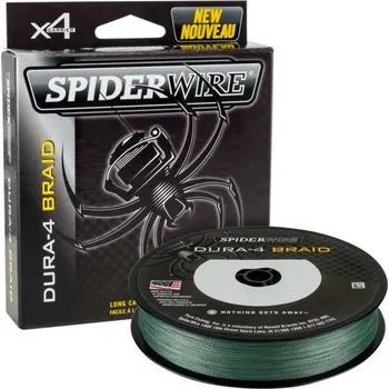 Šňůra Spiderwire Dura4 Green 150m 0,20mm 17,0kg