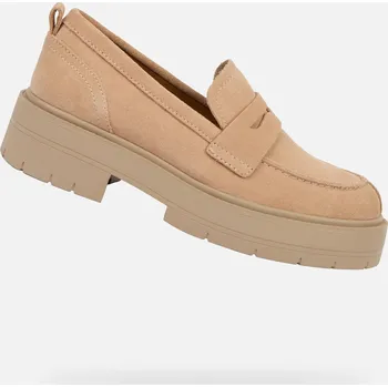 Dámská móda Geox Dámské Béžové dámské mokasíny Geox Spherica Ec7 Béžová 40 (2941430)