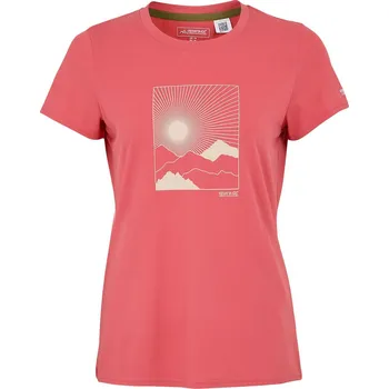 Dámské tričko Dámské triko Regatta Fingal Stretch Velikost: 5XL / Barva: růžová