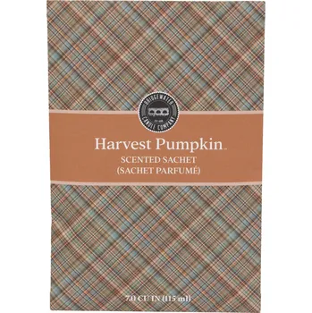 Osvěžovač vzduchu Bridgewater Candle Company Vonný sáček Harvest Pumpkin Plaid