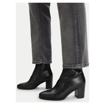 Dámské kozačky Polokozačky JENNY CEO-23K0671-7 Černá 41