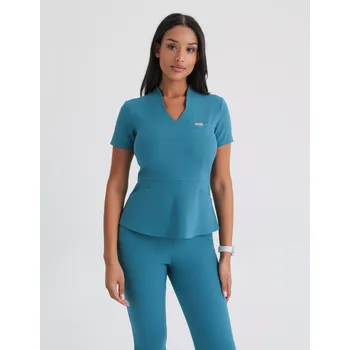 Zdravotnický oděv Lékařská Mikina Kori - OCEAN BLUE 0