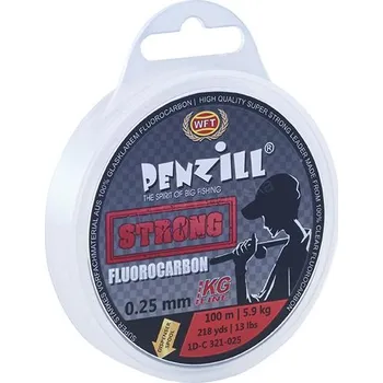 Rybářský vlasec WFT Fluorocarbon Penzill Strong 100m 0,18mm 2,5kg